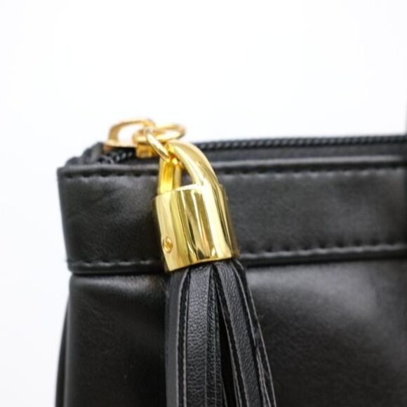 Givenchy -- Black Leather Tote Bag (Pre-Owned) - Picture 7 of 10